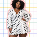 Vestido Lunares Manga Larga – Corte Favorecedor