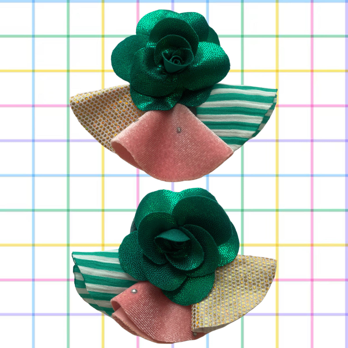 Maxi Aretes Sustentables – Diseño Floral XL